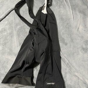 Eliel Black Cycling Bib Shorts